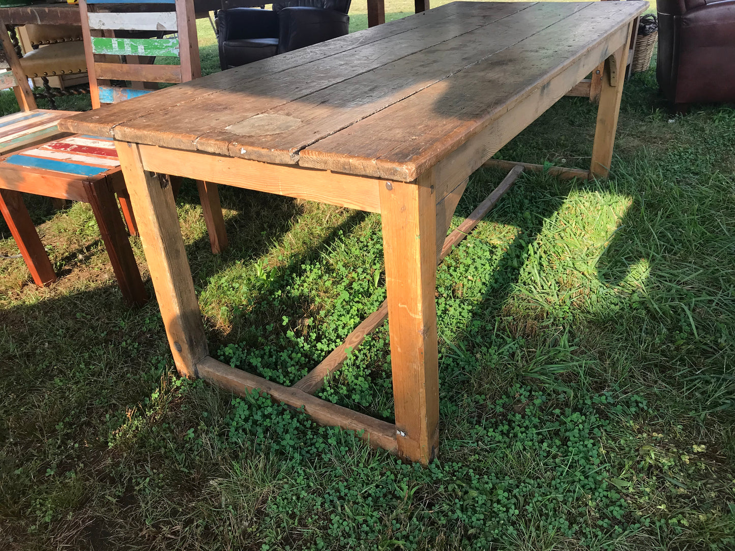 Rustic Farmhouse Table from France