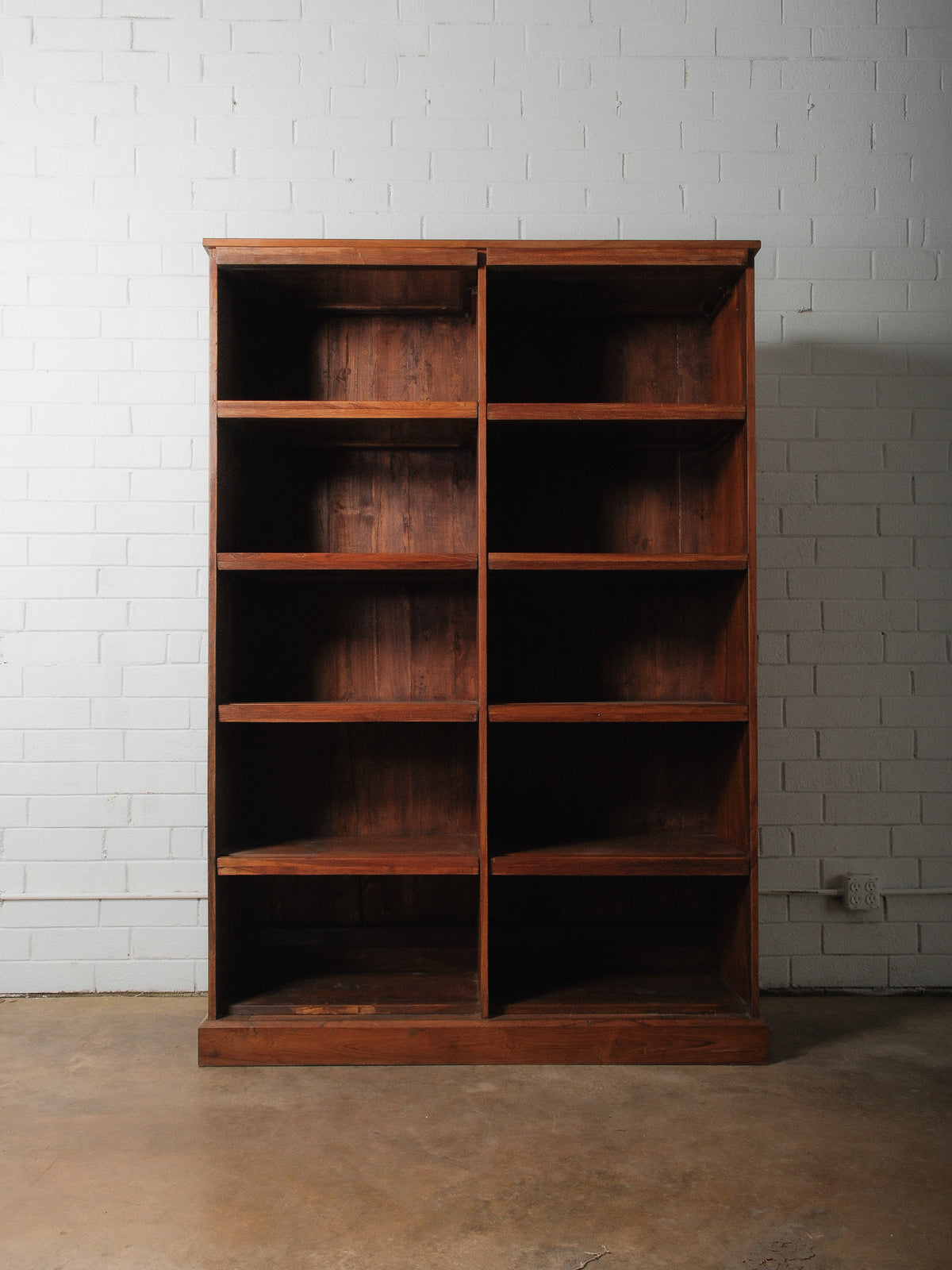 Barrister Style Wooden Glass Cabinet