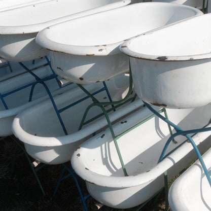 1930s Antique Baby Bathtub