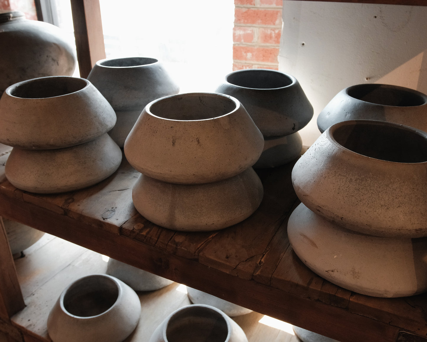 Grey Geo Bowl