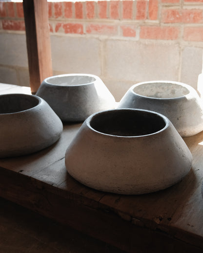 Grey Geo Bowl