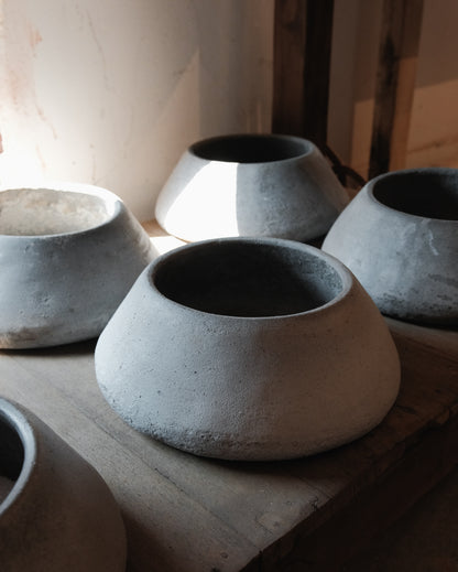 Grey Geo Bowl