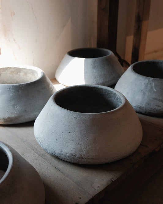 Grey Geo Bowl