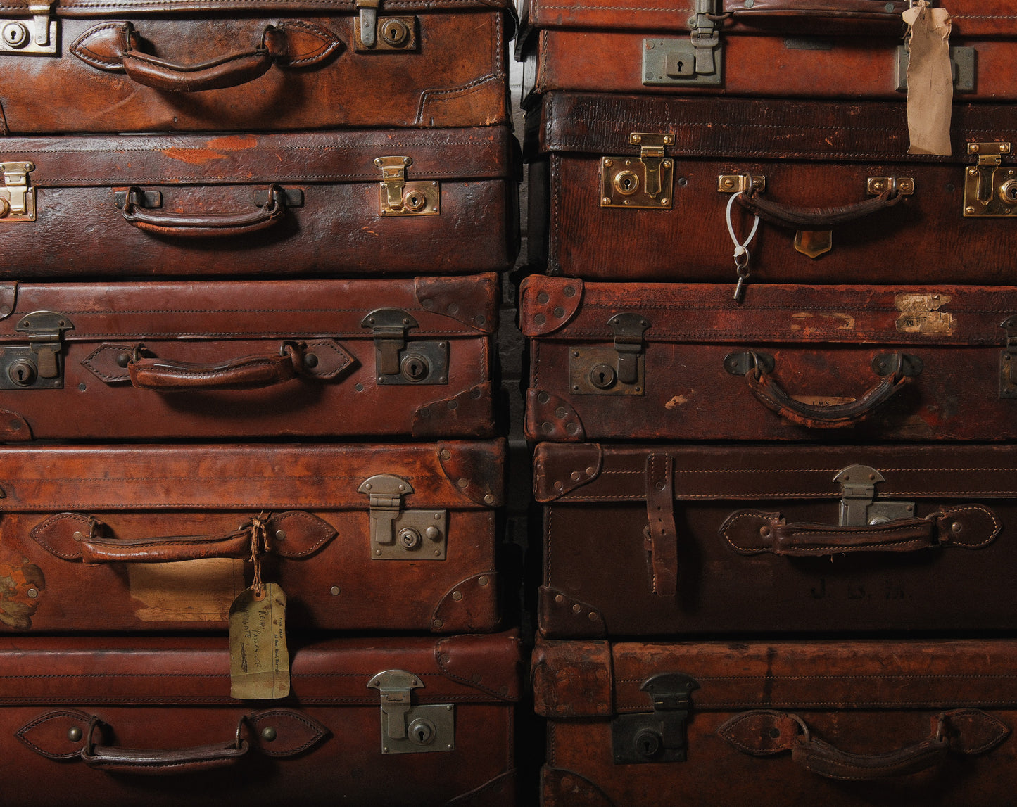 Leather Suitcases