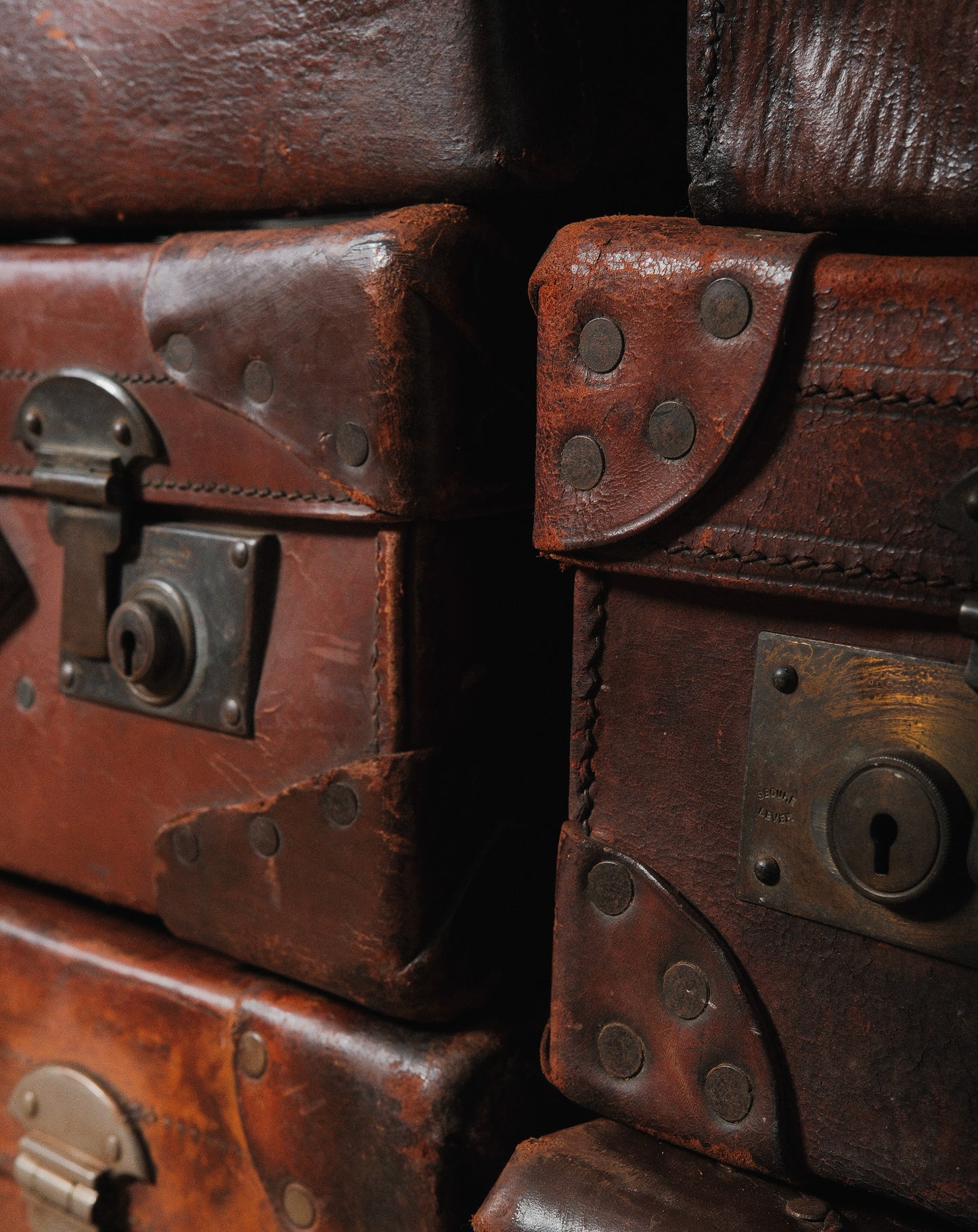 Leather Suitcases