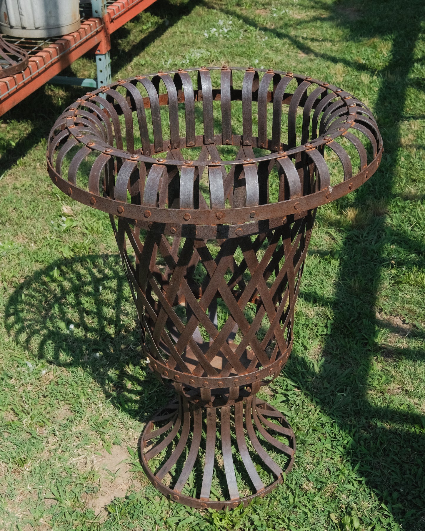 Iron Planter - Urn