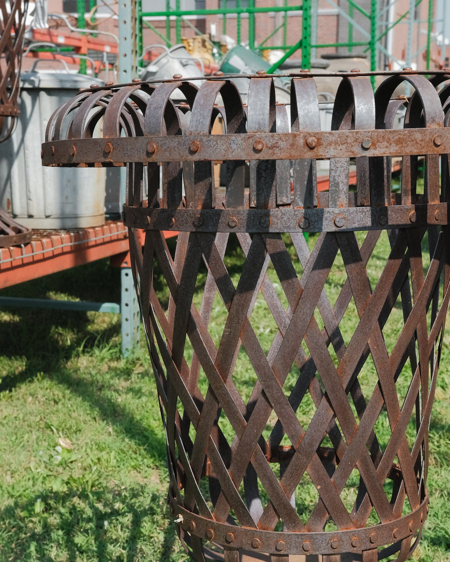 Iron Planter - Urn
