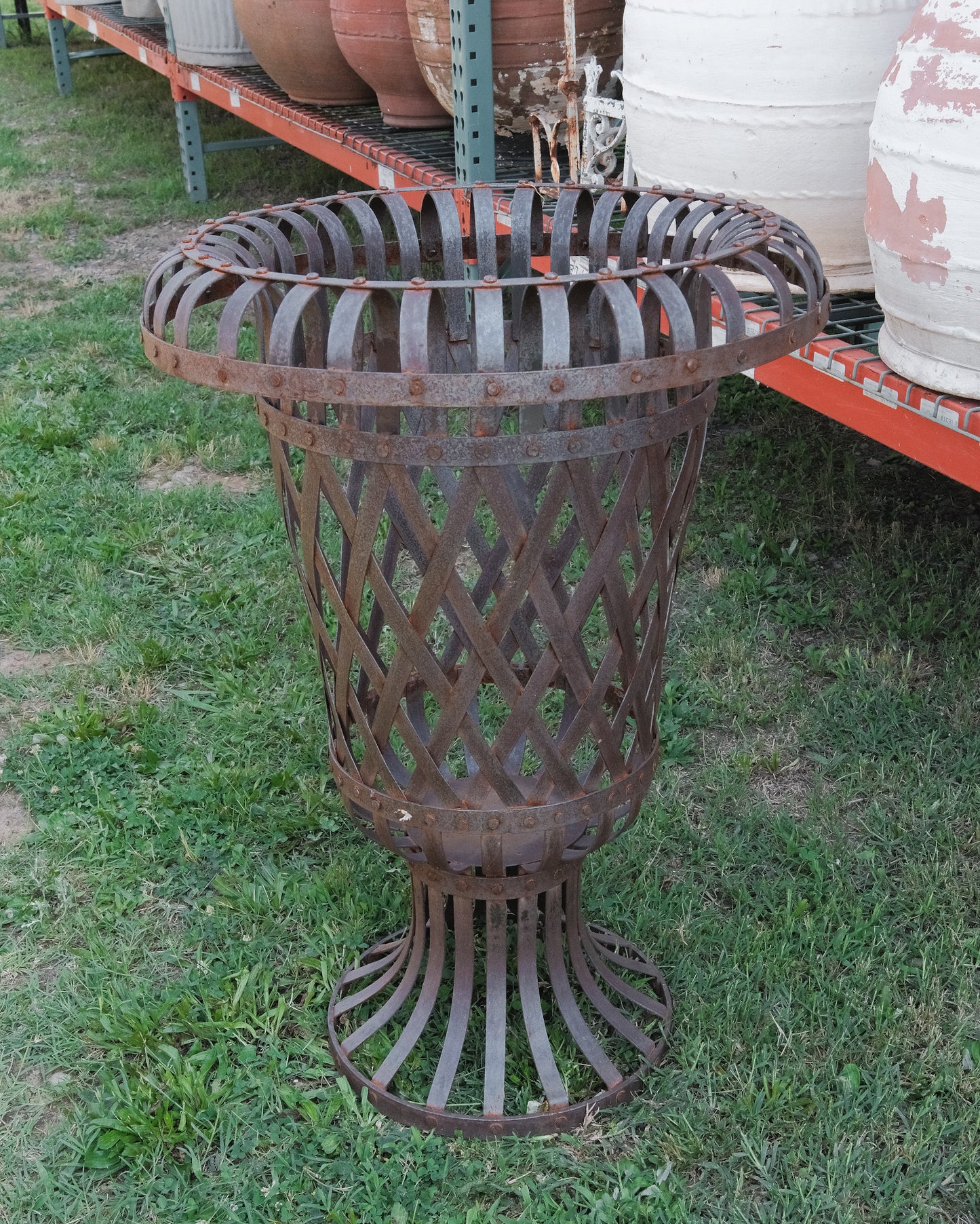Iron Planter - Urn