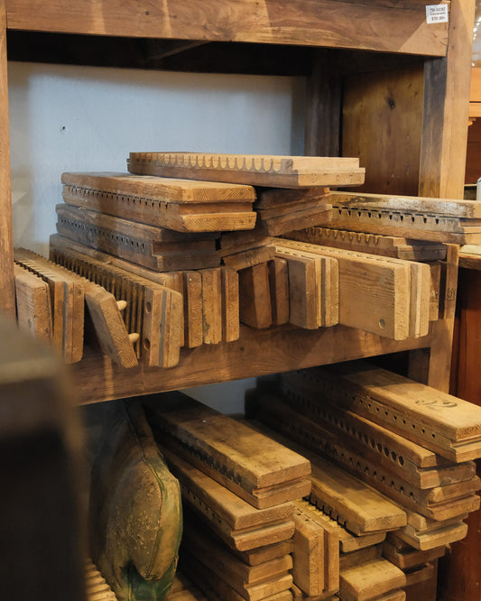 Antique Wooden Tobacco Factory Cigar Molds
