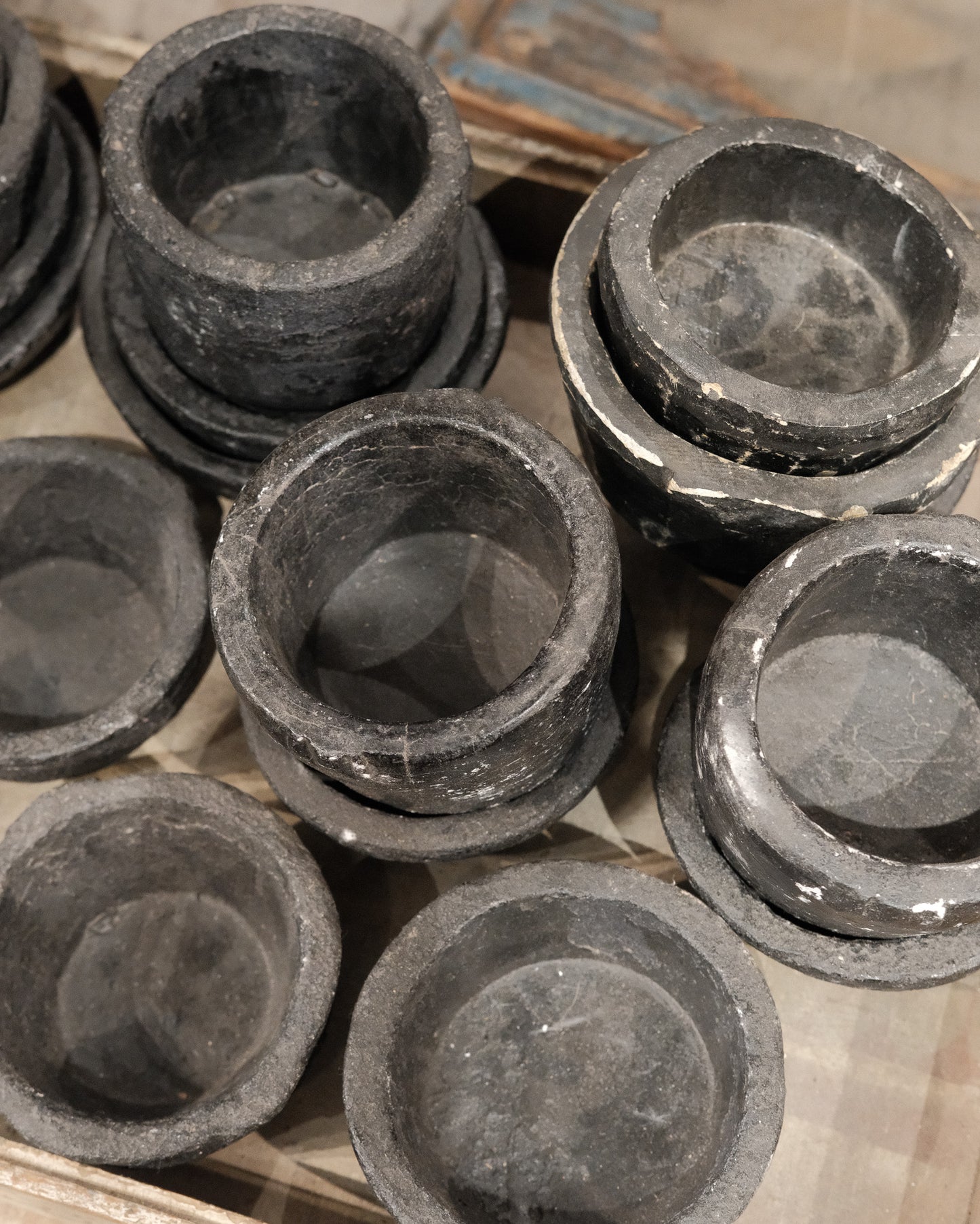 Black Soapstone Composite Bowl