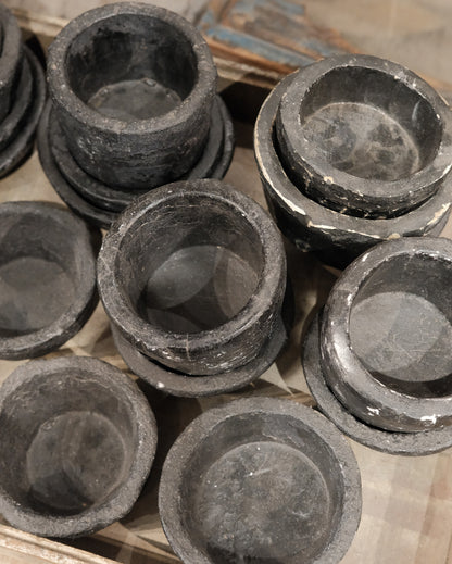 Black Soapstone Composite Bowl