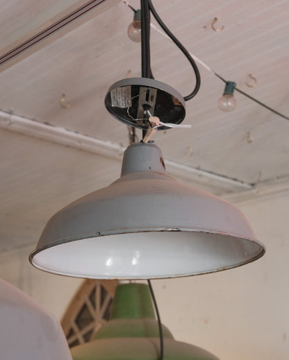 Vintage Light Grey Pendent Light