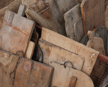 Vintage Wooden Bread Boards