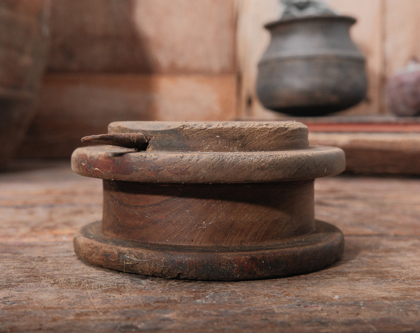 Wooden Textile Spools