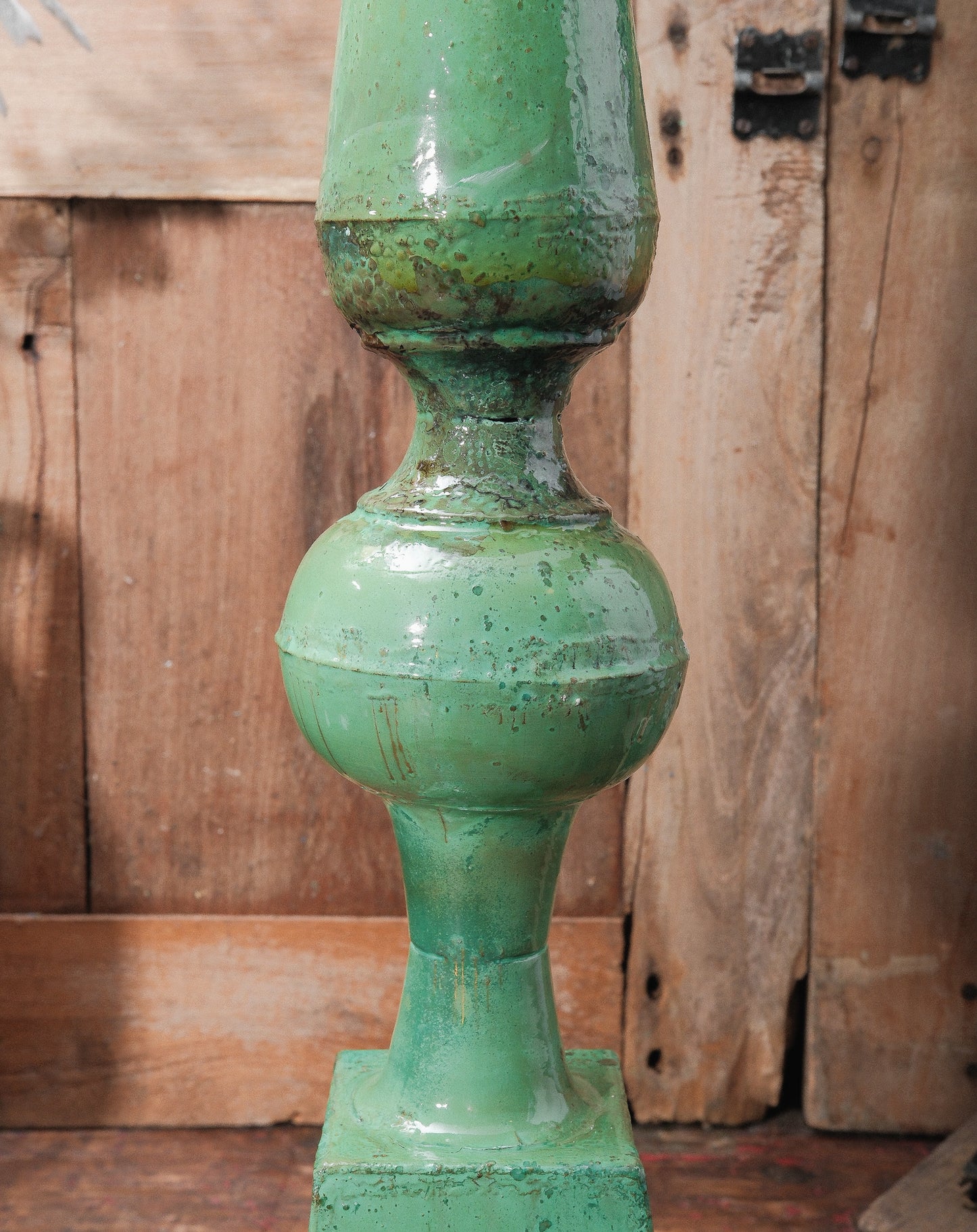 Vintage Glazed Architectural Finials