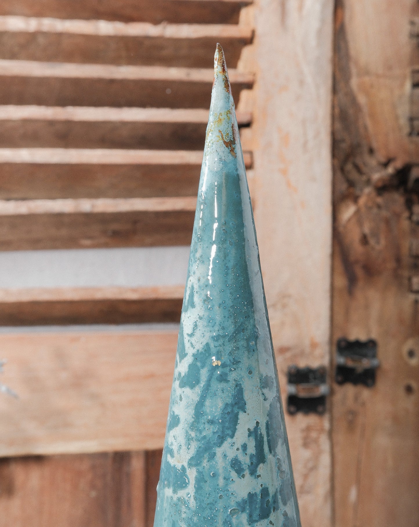 Vintage Glazed Architectural Finials