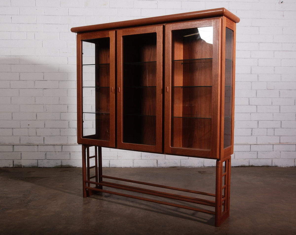 Mid-Century Danish Modern Teak Display Case