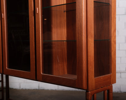 Mid-Century Danish Modern Teak Display Case