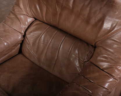 Post-Modern Loveseat and Pair of Chairs 3 Piece Set Circa. 1970s
