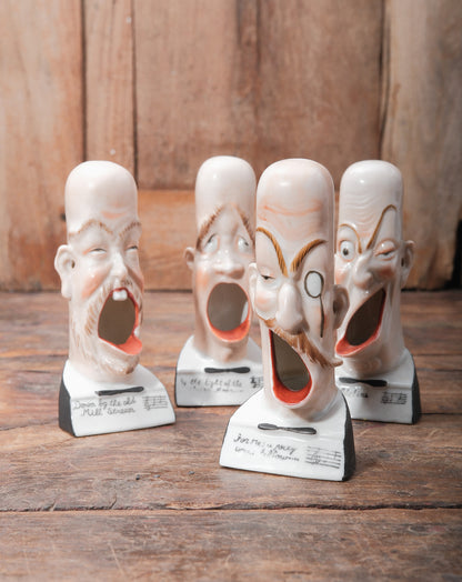 Schafer & Vater Barbershop Singer Ashtray