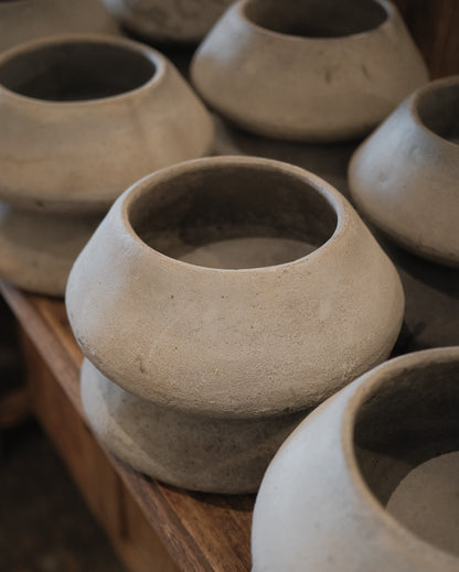 Grey Geo Bowl