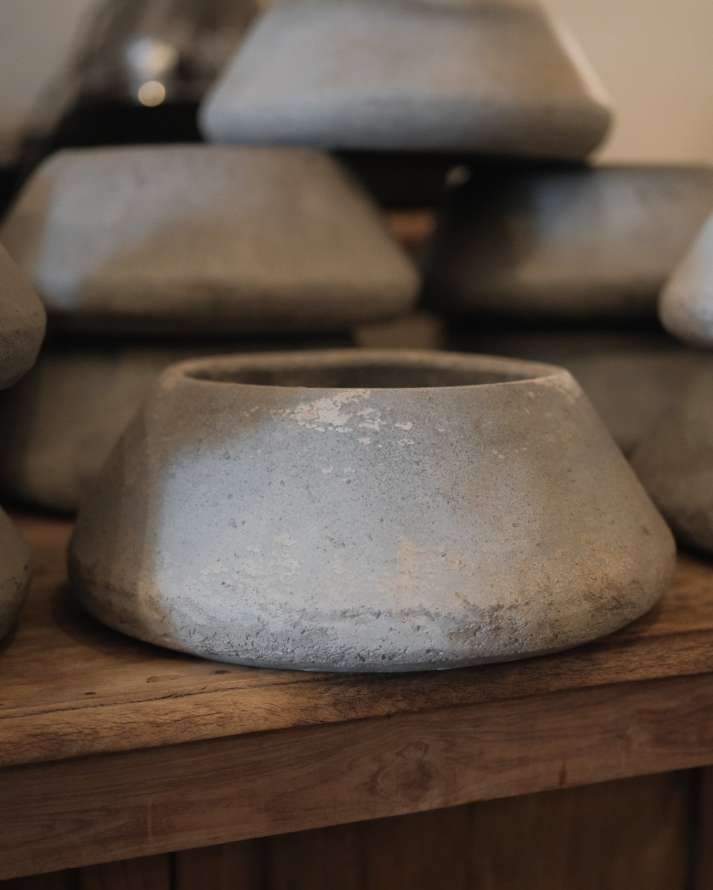 Grey Geo Bowl