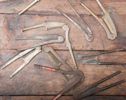 Vintage Cigar Brass & Metal Cutters