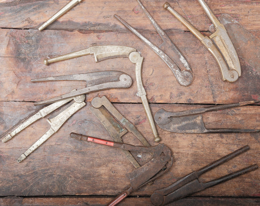 Vintage Cigar Brass & Metal Cutters