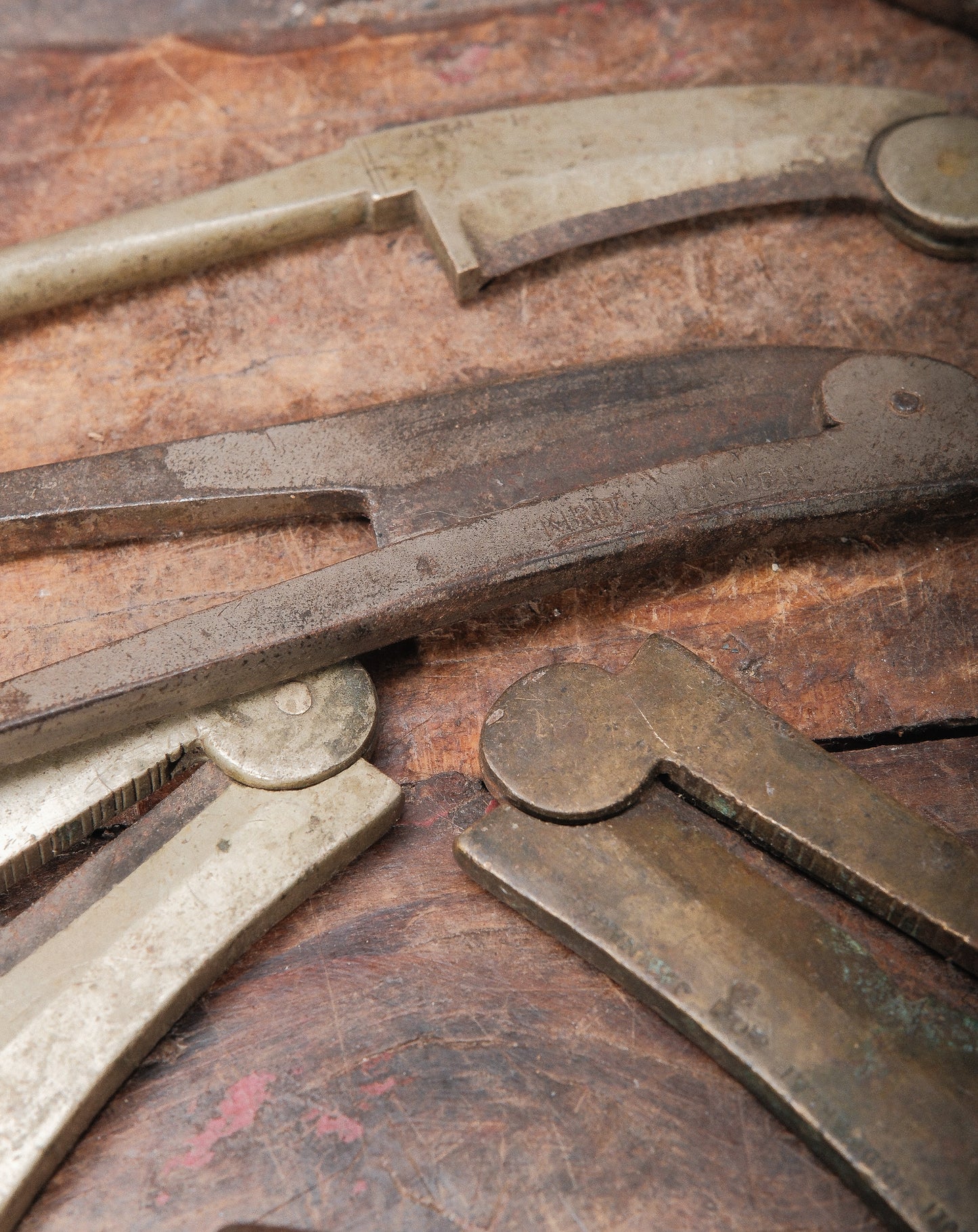 Vintage Cigar Brass & Metal Cutters