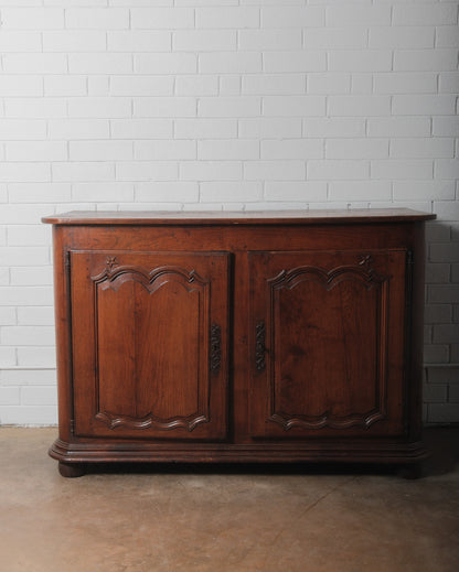 18th Century French Louis XV Walnut Buffet
