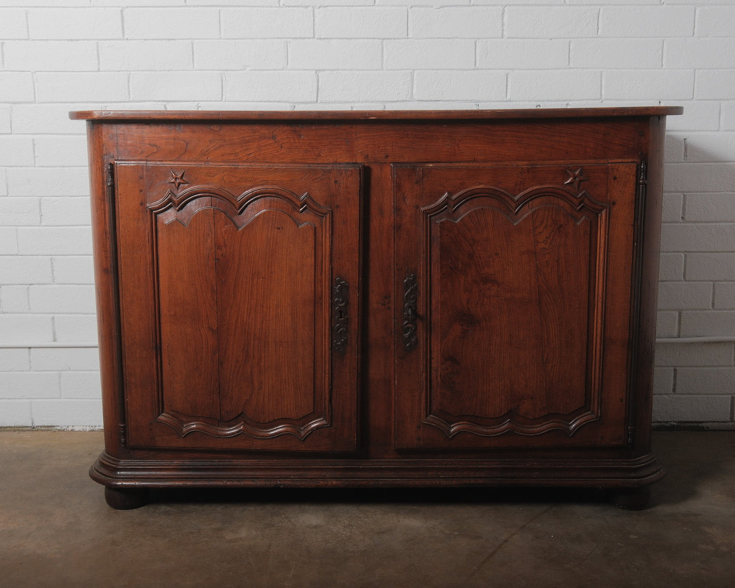 18th Century French Louis XV Walnut Buffet