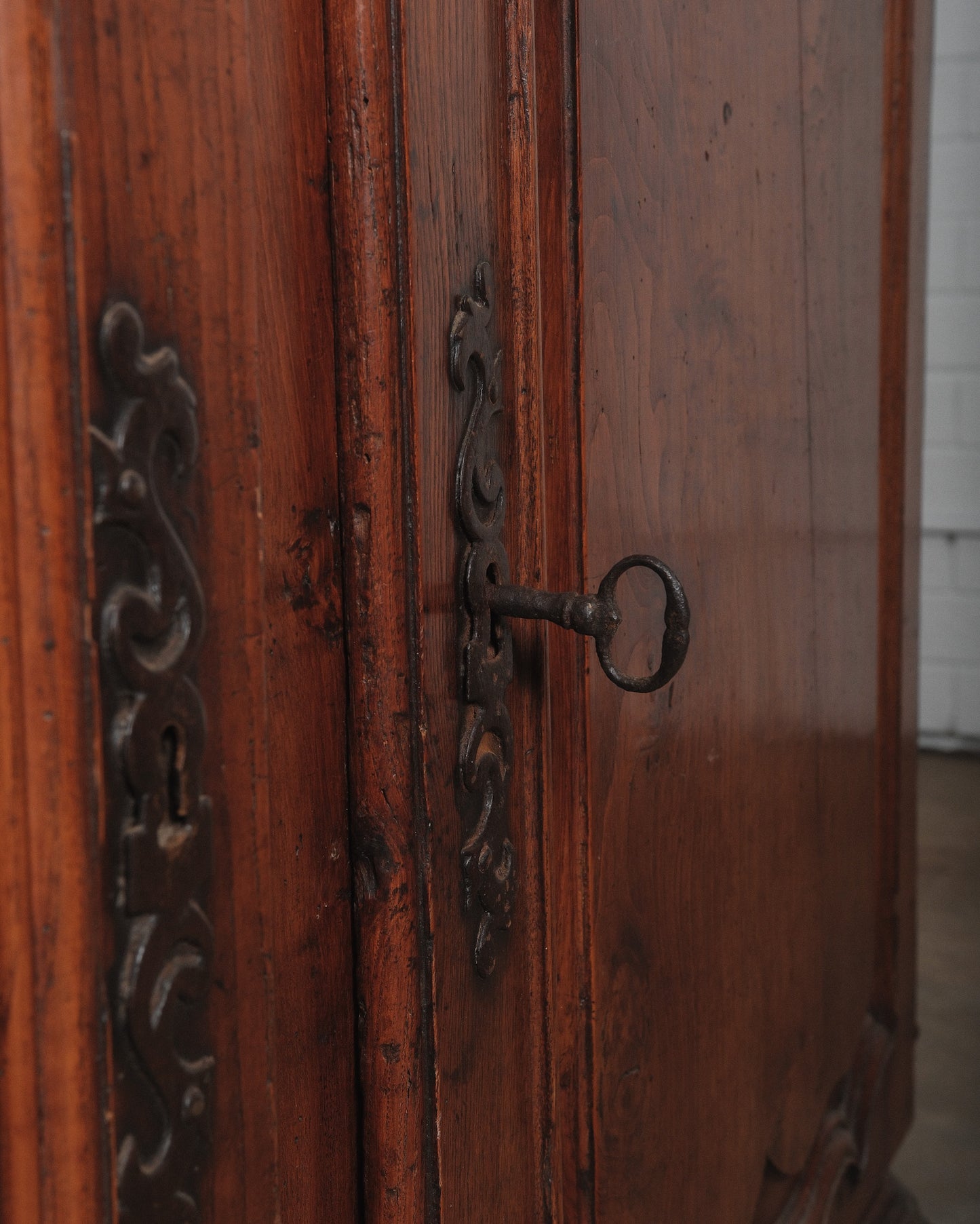 18th Century French Louis XV Walnut Buffet
