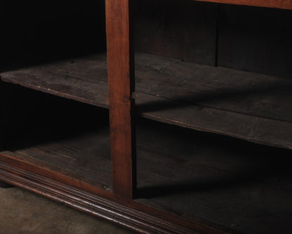 18th Century French Louis XV Walnut Buffet