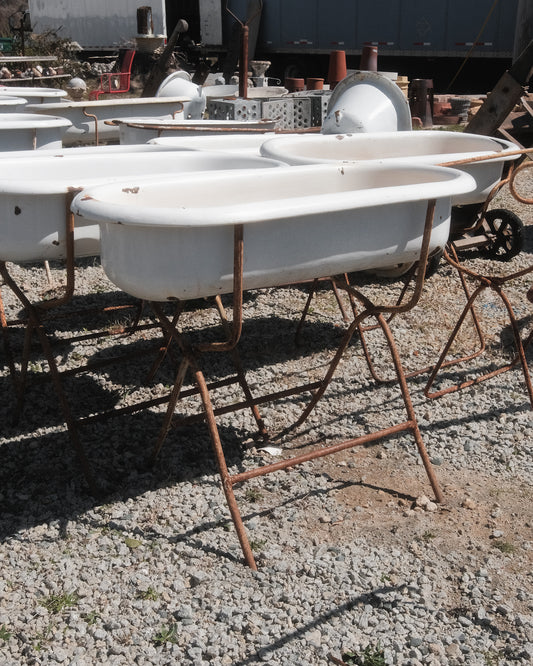 1930s Antique Baby Bathtub
