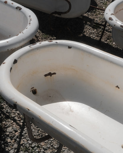 1930s Antique Baby Bathtub