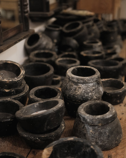 Black Soapstone Composite Bowl