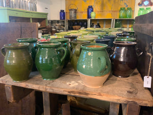 Hungarian Glazed Handled Vase