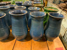 Load image into Gallery viewer, Blue Glazed Vase