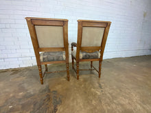Load image into Gallery viewer, Pair of Wood Framed Chairs