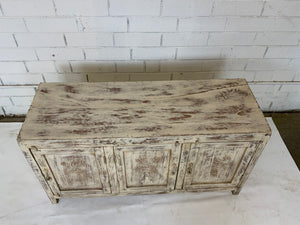 Chippy Shabby Chic Console Cabinet