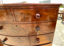 Load image into Gallery viewer, Mahogany Bureau/Bachelor Chest