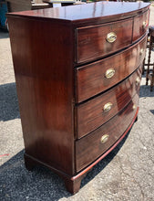 Load image into Gallery viewer, 5 Mahogany Drawer Bureau/Chest of Drawers