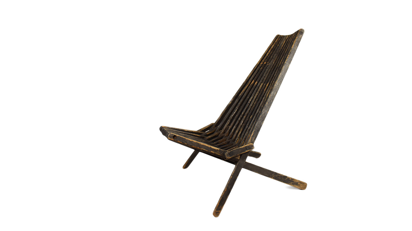 Adirondack Outdoor Wooden Chair, Pair