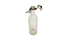 Load image into Gallery viewer, Vintage Rustic Clear Bottle