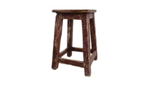 Load image into Gallery viewer, Distressed Wooden Stool