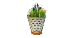 Load image into Gallery viewer, Wall Galvanized Half Olive Bucket