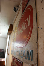 Load image into Gallery viewer, Vintage Bordens Metal Advertising Sign
