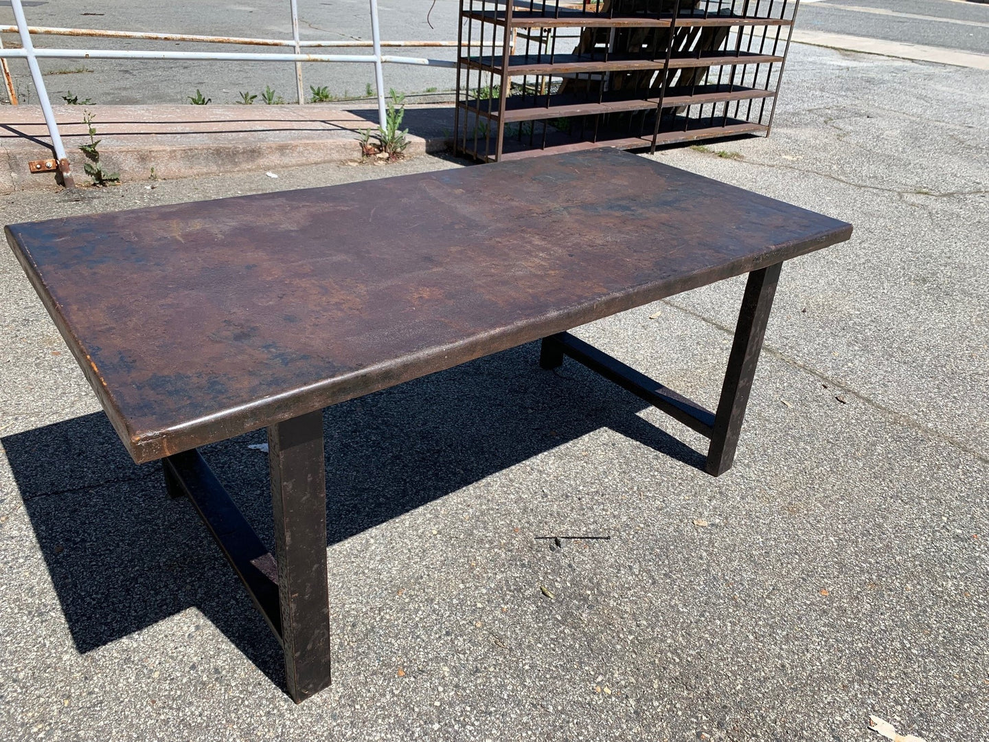 Industrial Style Metal Table