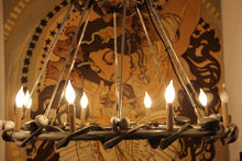 Load image into Gallery viewer, Vintage Golf Club Chandelier