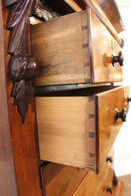 Load image into Gallery viewer, Mahogany Bachelors Chest (BUR1116-A1)